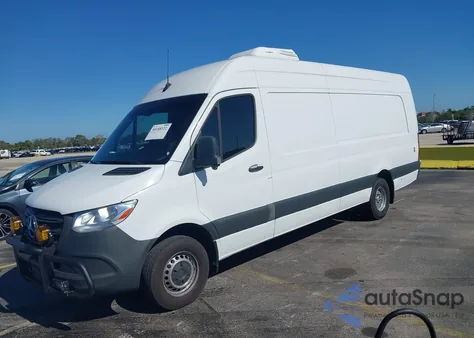 2023 Mercedes-Benz Sprinter 3500 High Roof 4-Cyl Diesel Ho из США, поврежденный, VIN W1Y5NDHY4PT127461